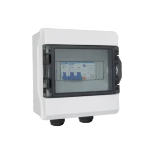 Boîtier protection AC monophasé pour installation solaire plug and play — La Réunion