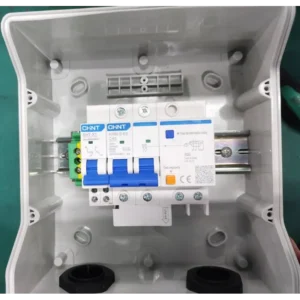 Boîtier protection AC monophasé vue avant