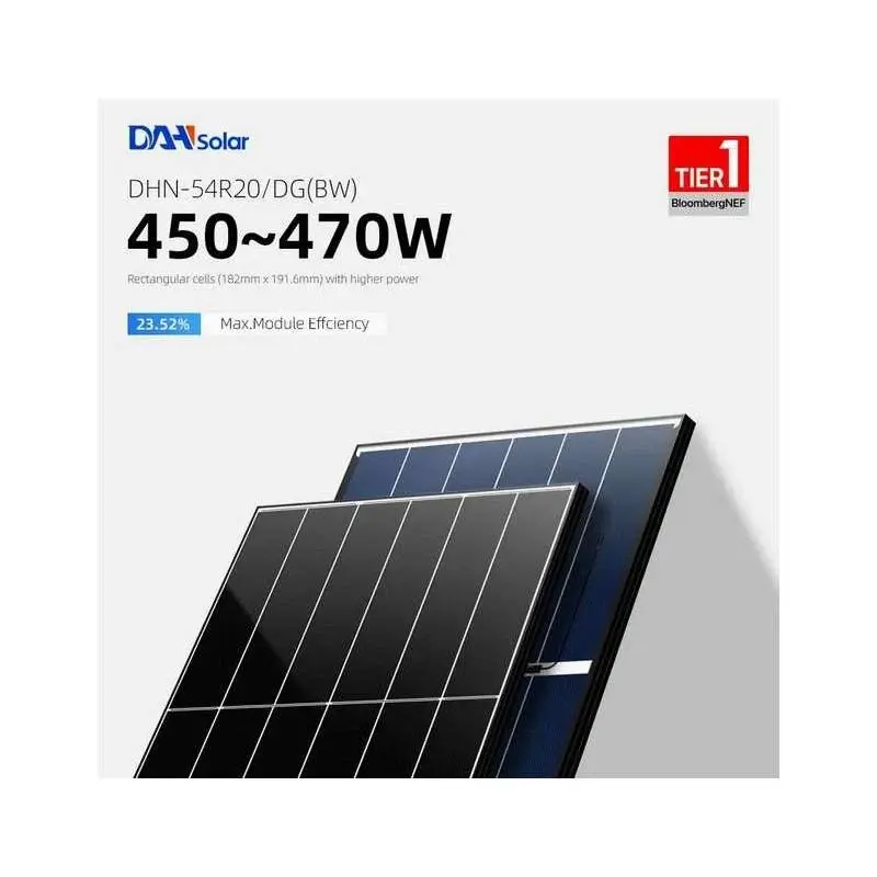 Panneau solaire 460W bifacial — production recto-verso — La Réunion