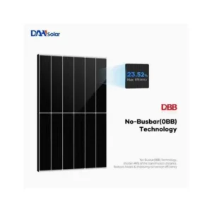 Panneau bifacial 460W face arrière bifaciale